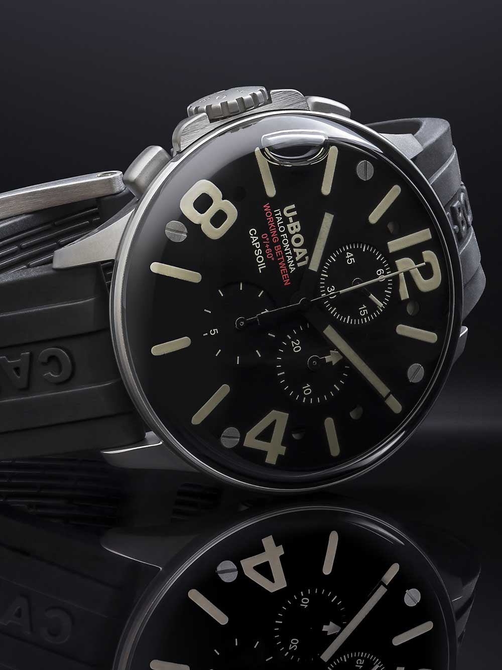 U-Boat 8111/D Capsoil Chrono SS 45mm 10ATM