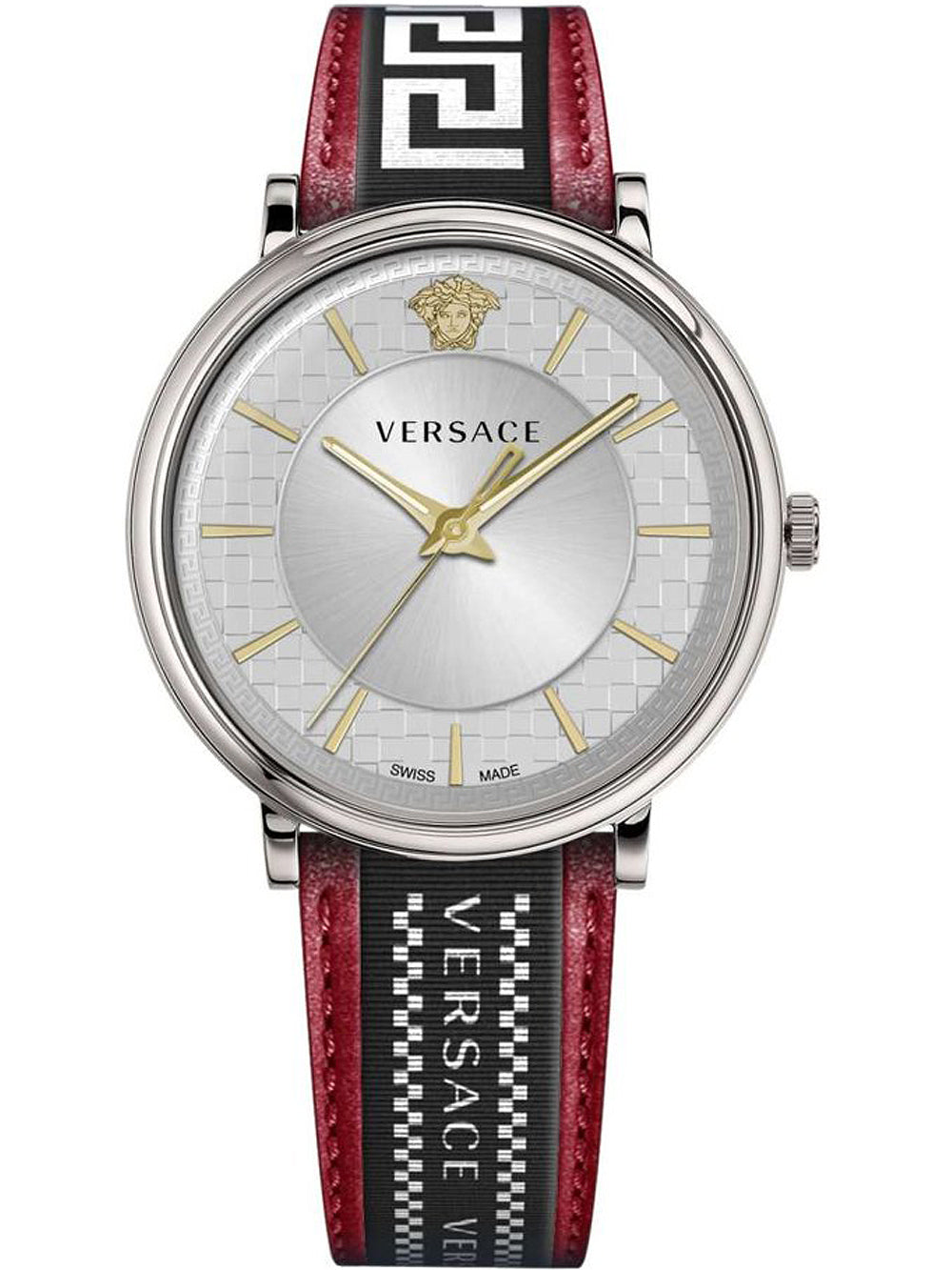 Versace VE5A01421 V-Circle vyriškas laikrodis 42mm 5ATM