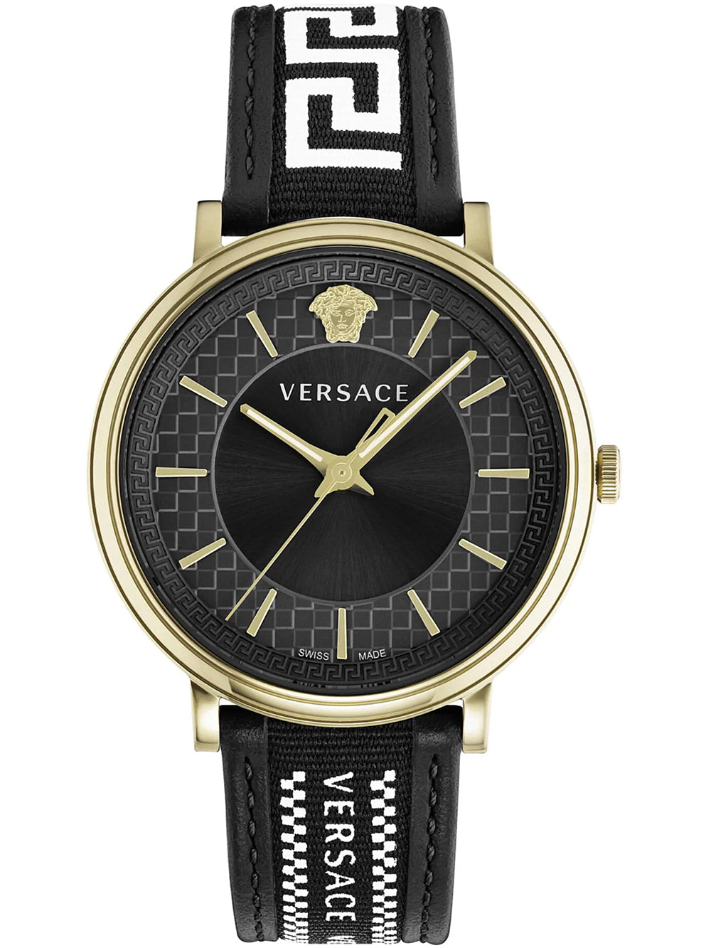 Versace VE5A01921 V-Circle vyriškas laikrodis 42mm 5ATM