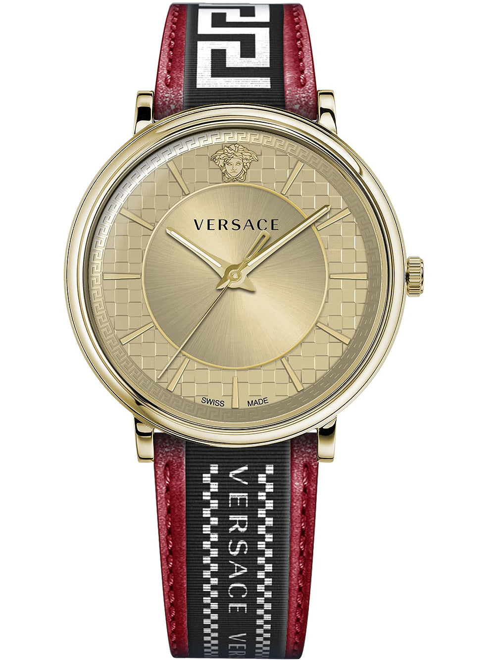 Versace VE5A02021 V-Circle vyriškas laikrodis 42mm 5ATM