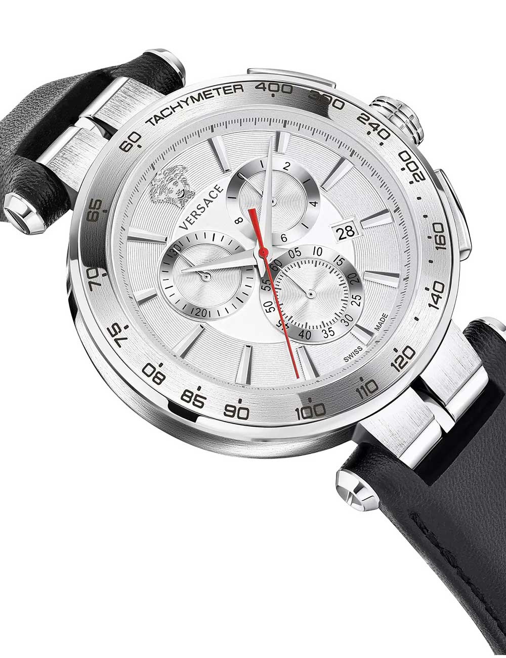 Versace VE6CA0123 vyriškas laikrodis Aion Chronograph 45mm