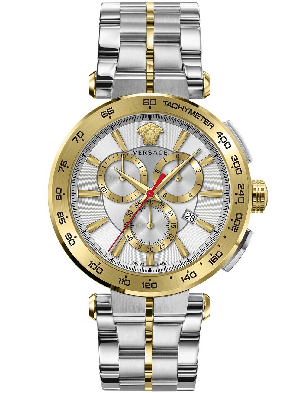 Versace VE6CA0423 vyriškas laikrodis Aion Chronograph 45mm