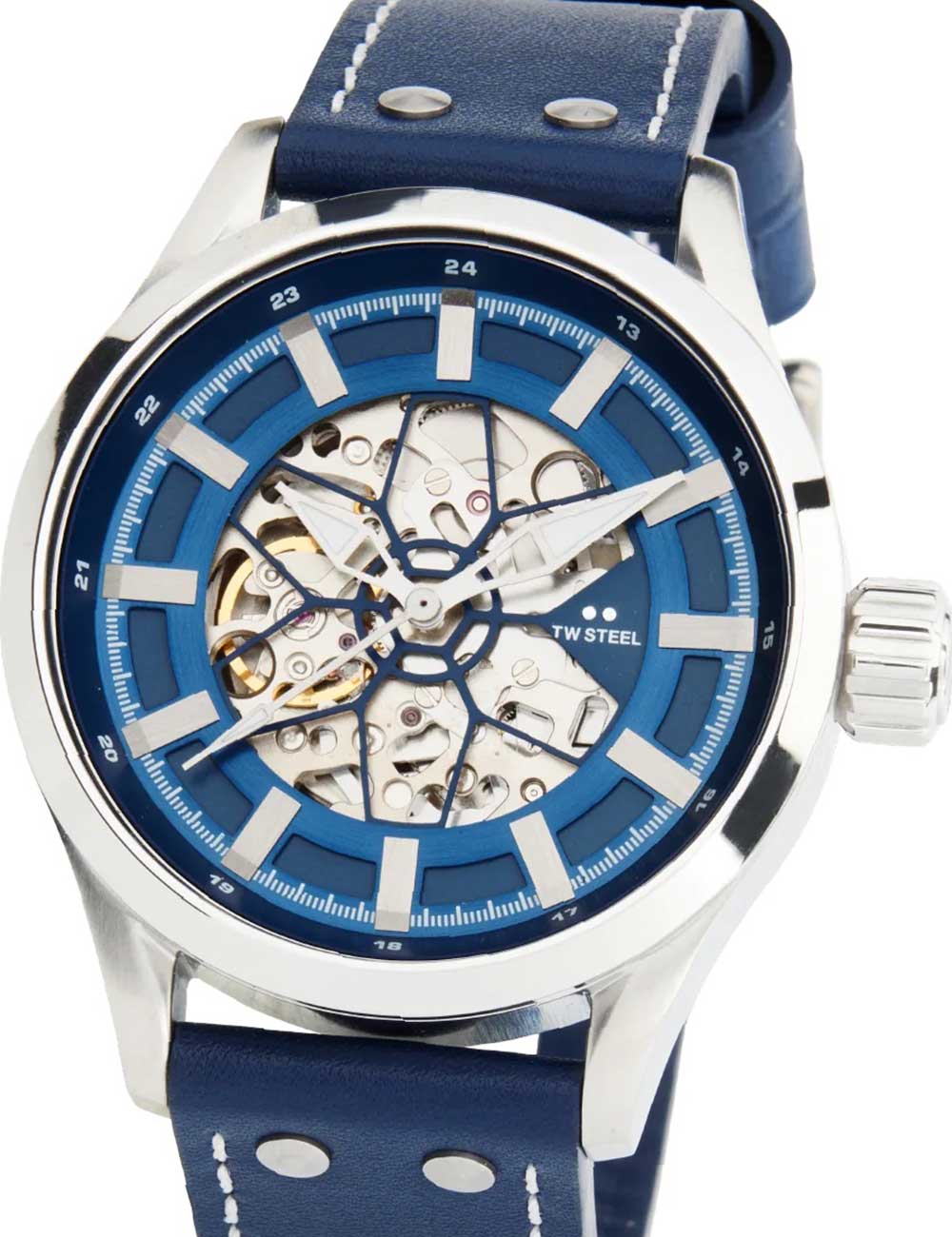 TW-Steel VS132 vyriškas laikrodis Volante Skeleton Automatic 45mm 10ATM