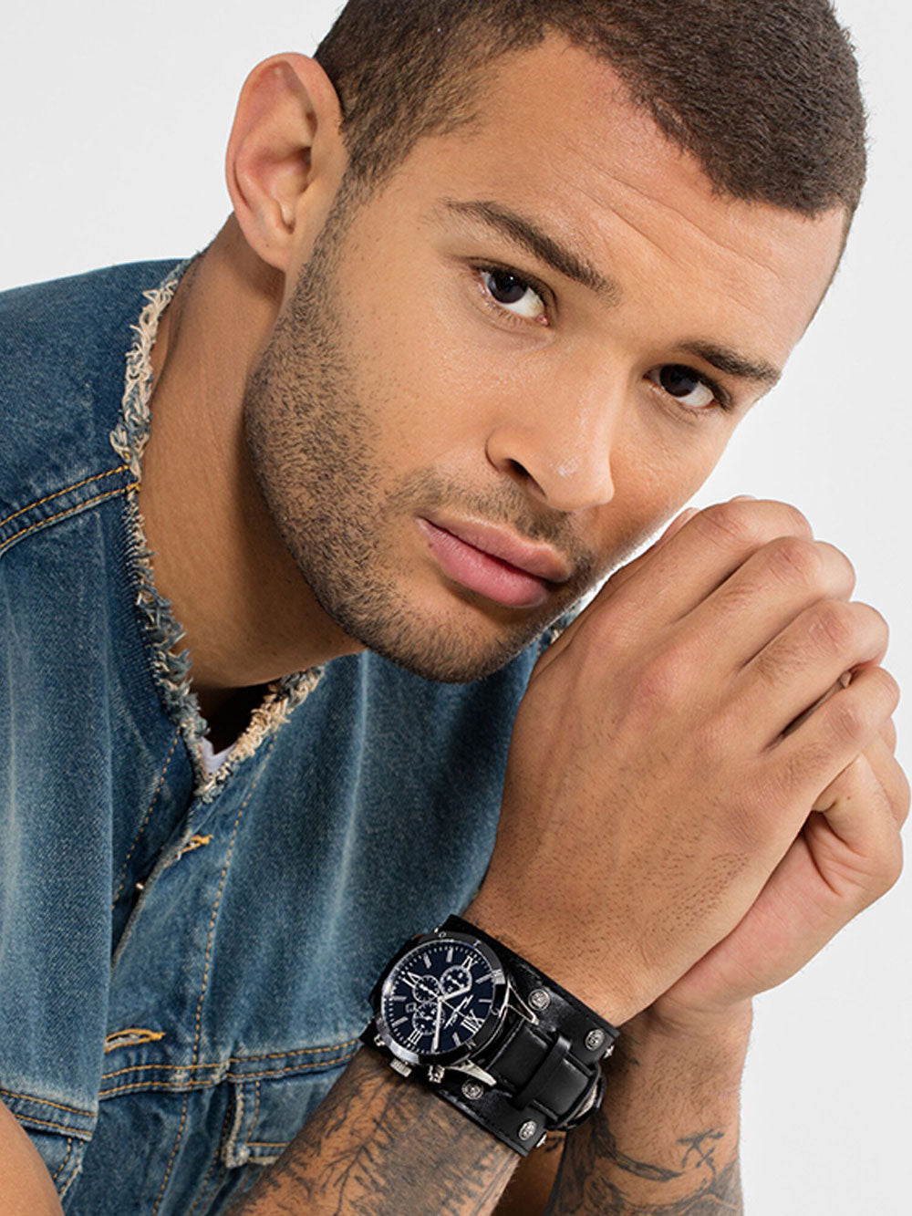 Thomas Sabo WA0140-218-203 Rebel Icon Chronograph vyriškas laikrodis 43mm 5ATM