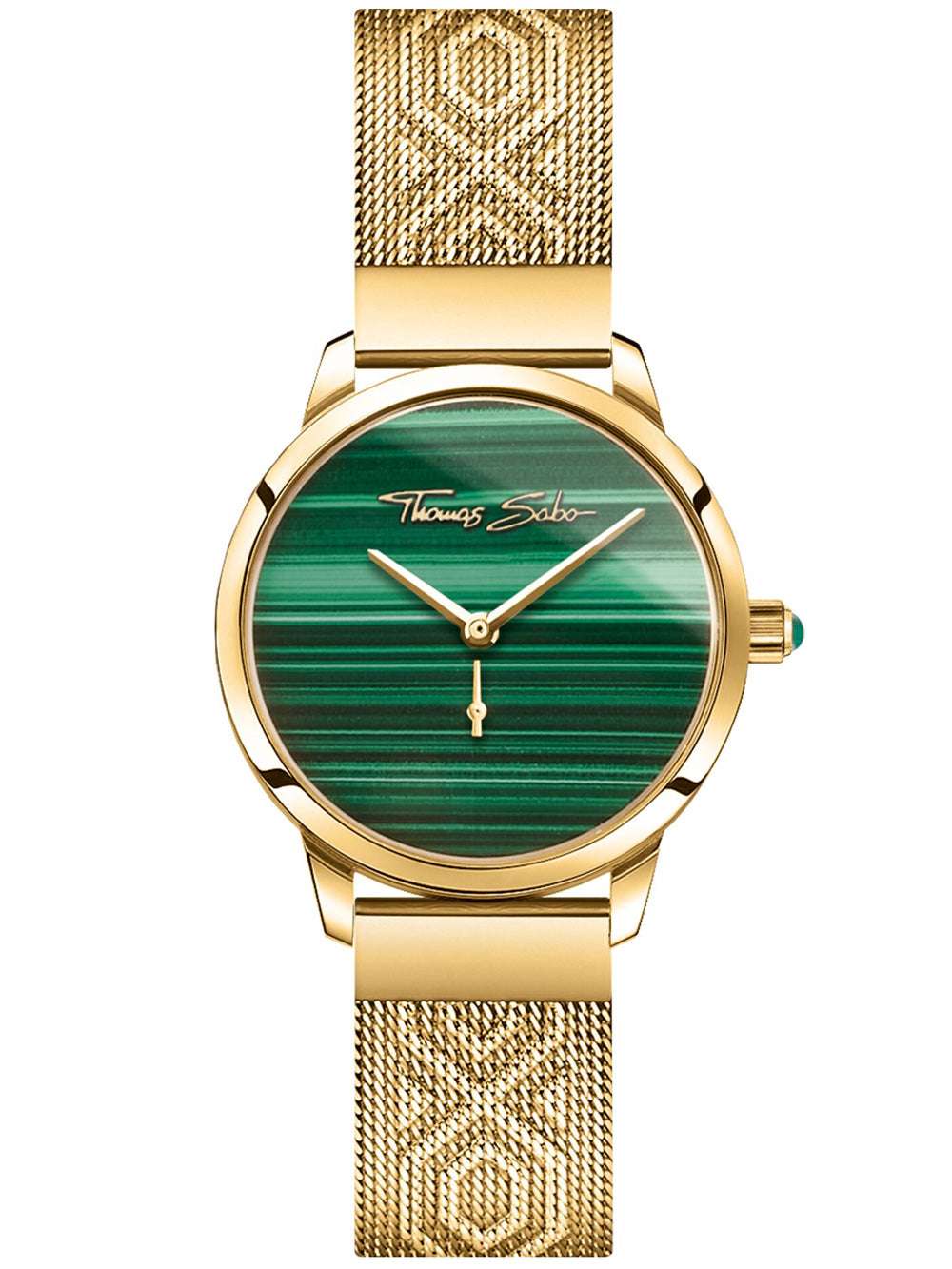 Thomas Sabo WA0365-264-211 Garden Spirit malachite moteriškas laikrodis 33mm