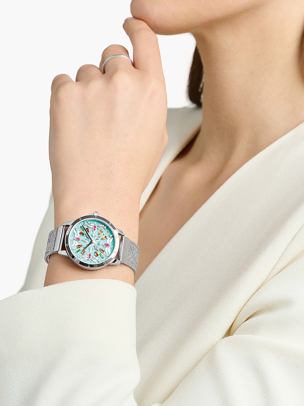 Thomas Sabo WA0368-201-215 Kaleidoskop Libelle moteriškas laikrodis 33mm 5ATM