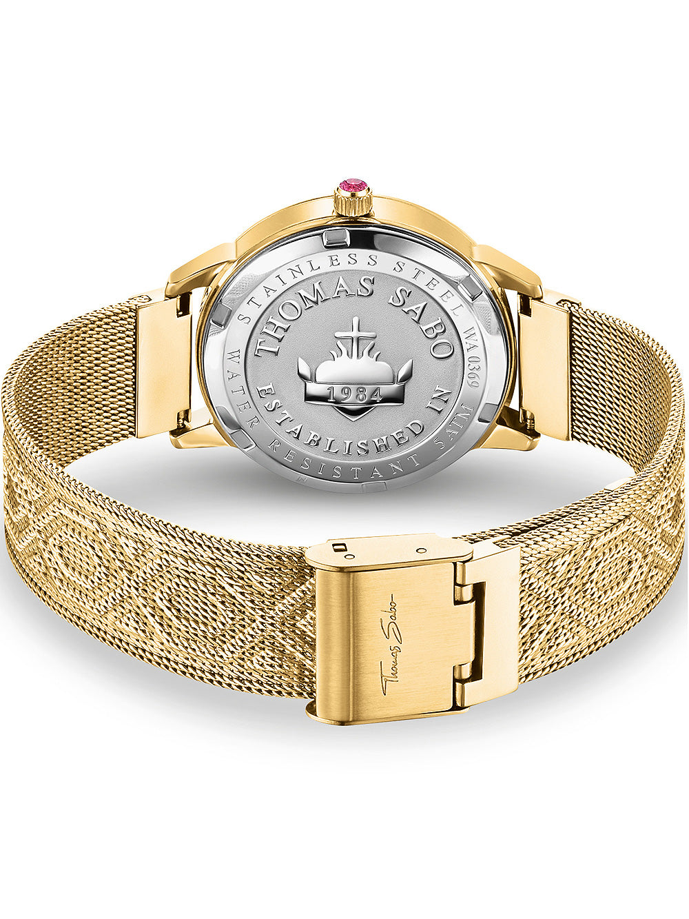 Thomas Sabo WA0369-264-211 Kaleidoskop Libelle moteriškas laikrodis 33mm 5ATM