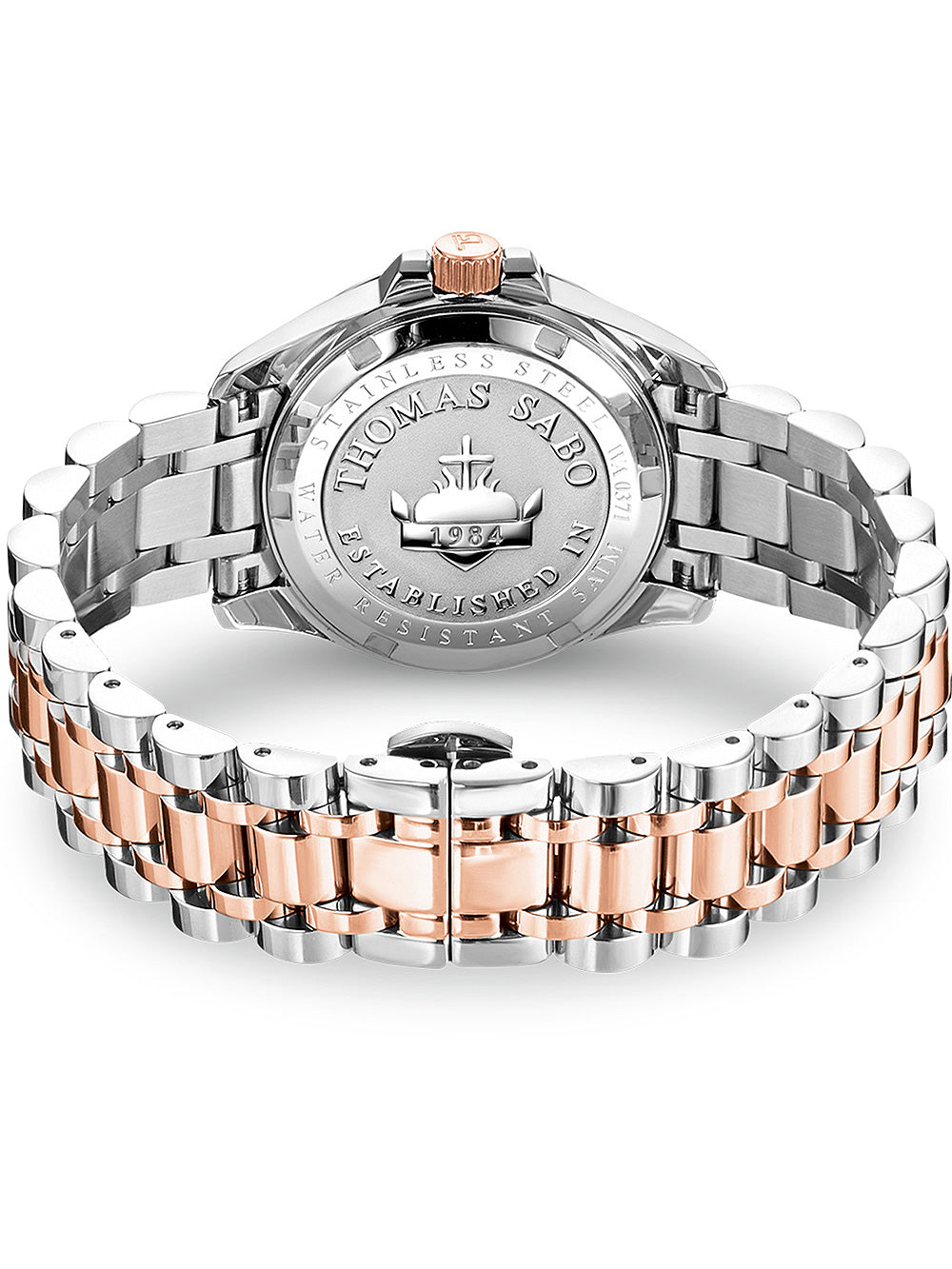 Thomas Sabo WA0371-277-201 Bicolor moteriškas laikrodis 33mm 5ATM