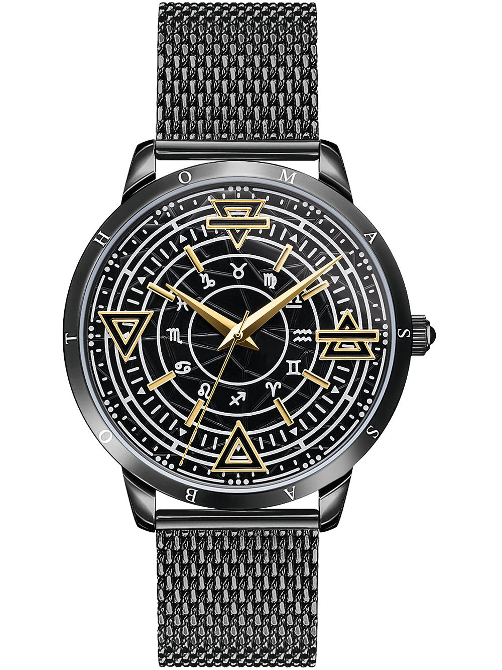 Thomas Sabo WA0389-202-203 Elements of Nature vyriškas laikrodis 42mm 5ATM
