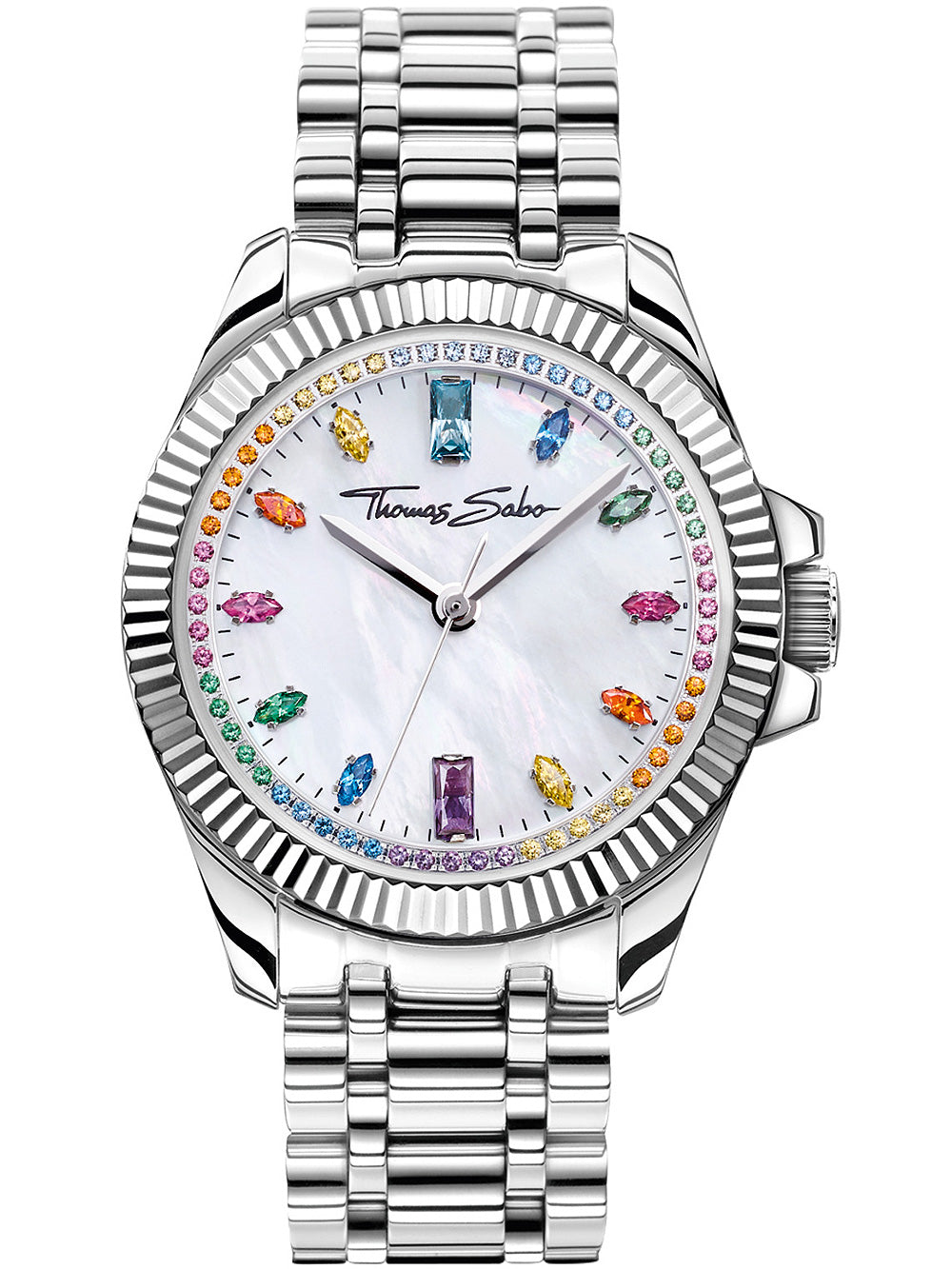 Thomas Sabo WA0394-201-201 Divine Rainbow moteriškas laikrodis 33mm 5ATM