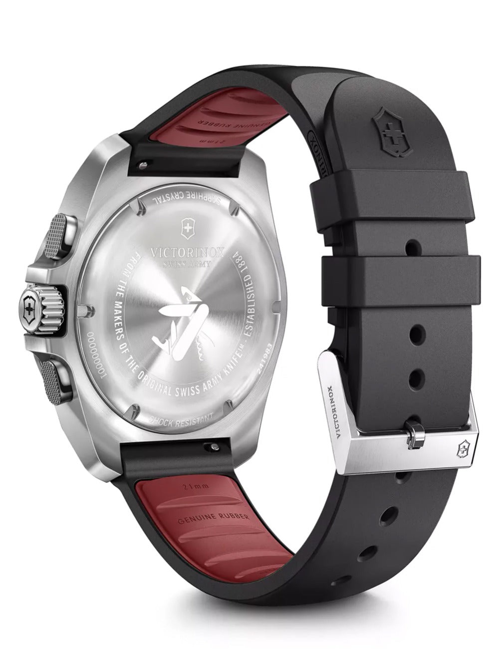 Victorinox 241983 vyriškas laikrodis I.N.O.X Chronograph 43mm 20ATM