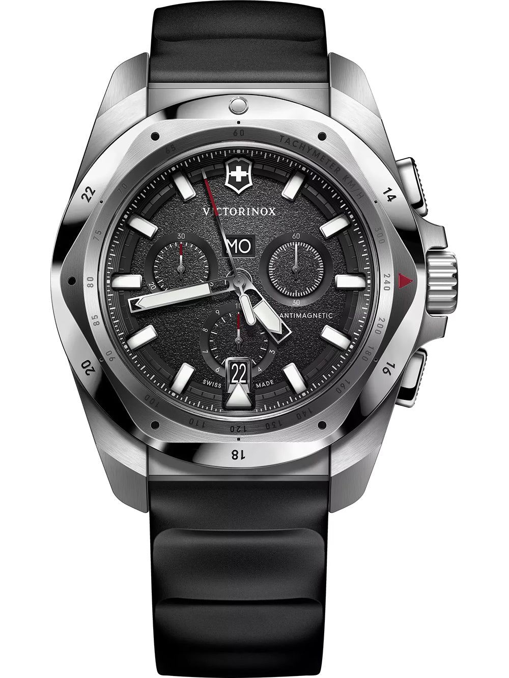 Victorinox 241983 vyriškas laikrodis I.N.O.X Chronograph 43mm 20ATM