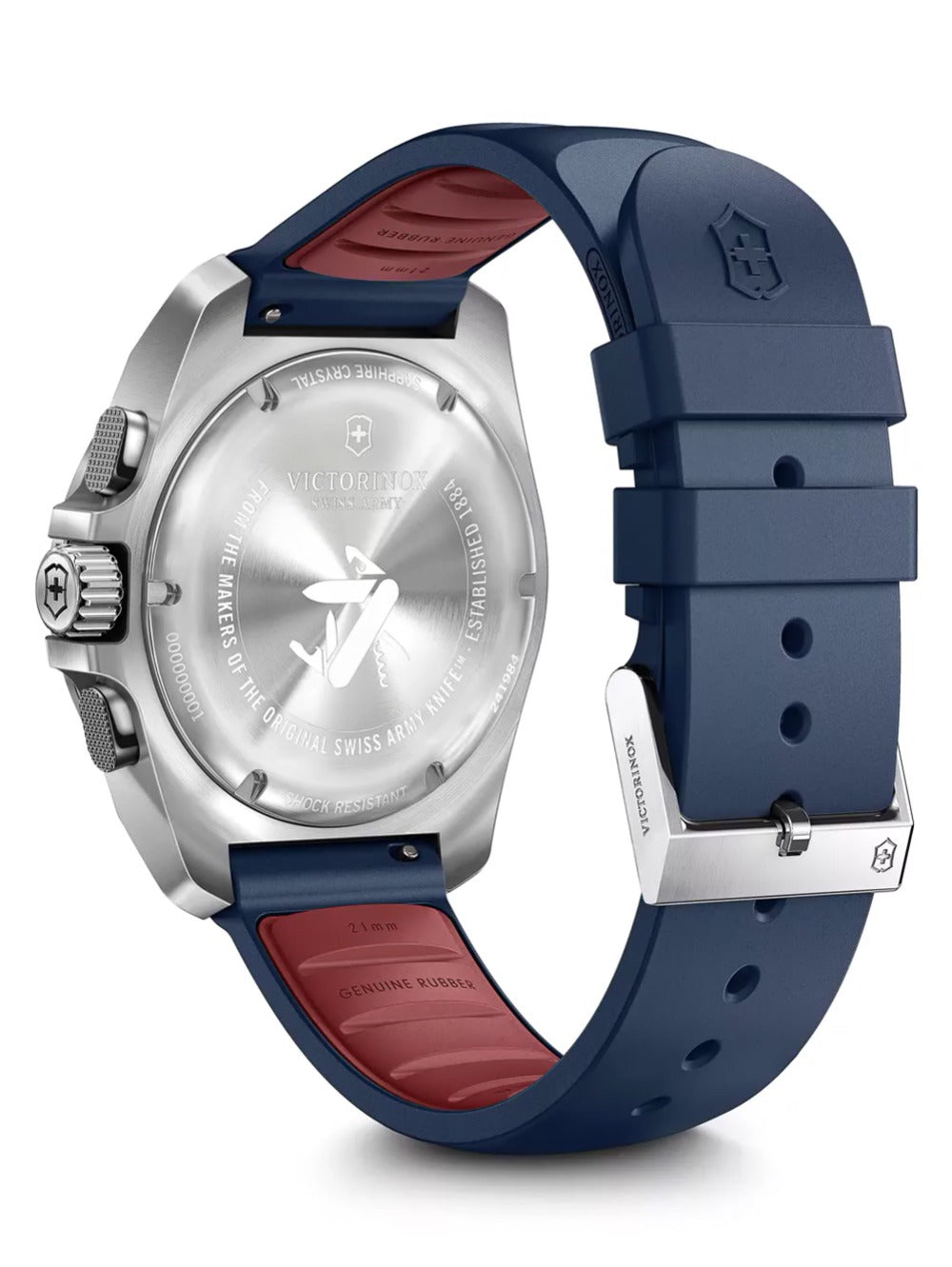 Victorinox 241984 vyriškas laikrodis I.N.O.X Chronograph 43mm 20ATM