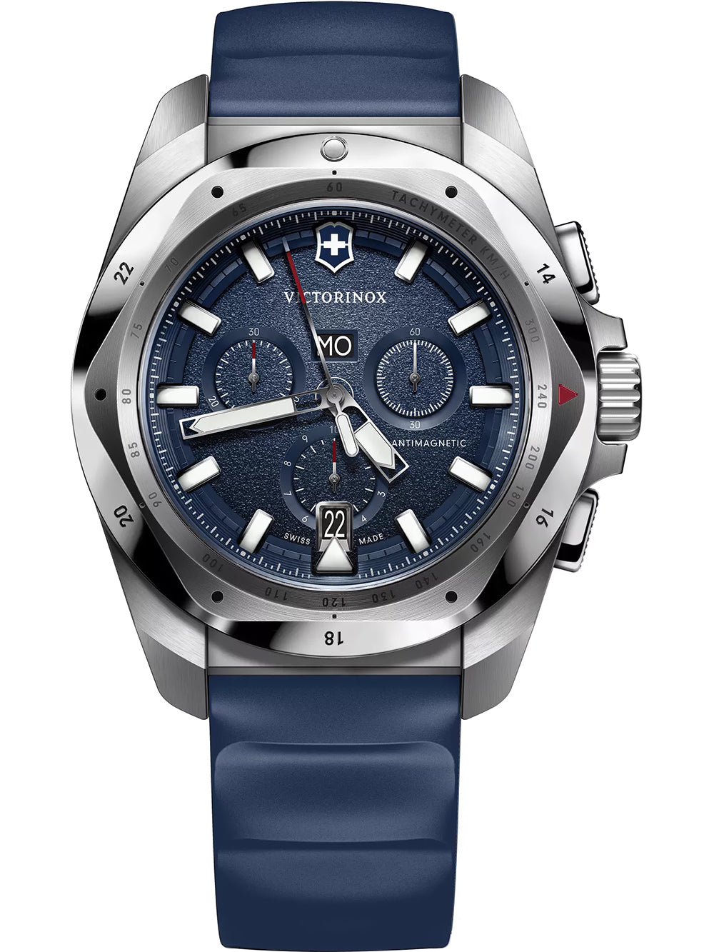 Victorinox 241984 vyriškas laikrodis I.N.O.X Chronograph 43mm 20ATM
