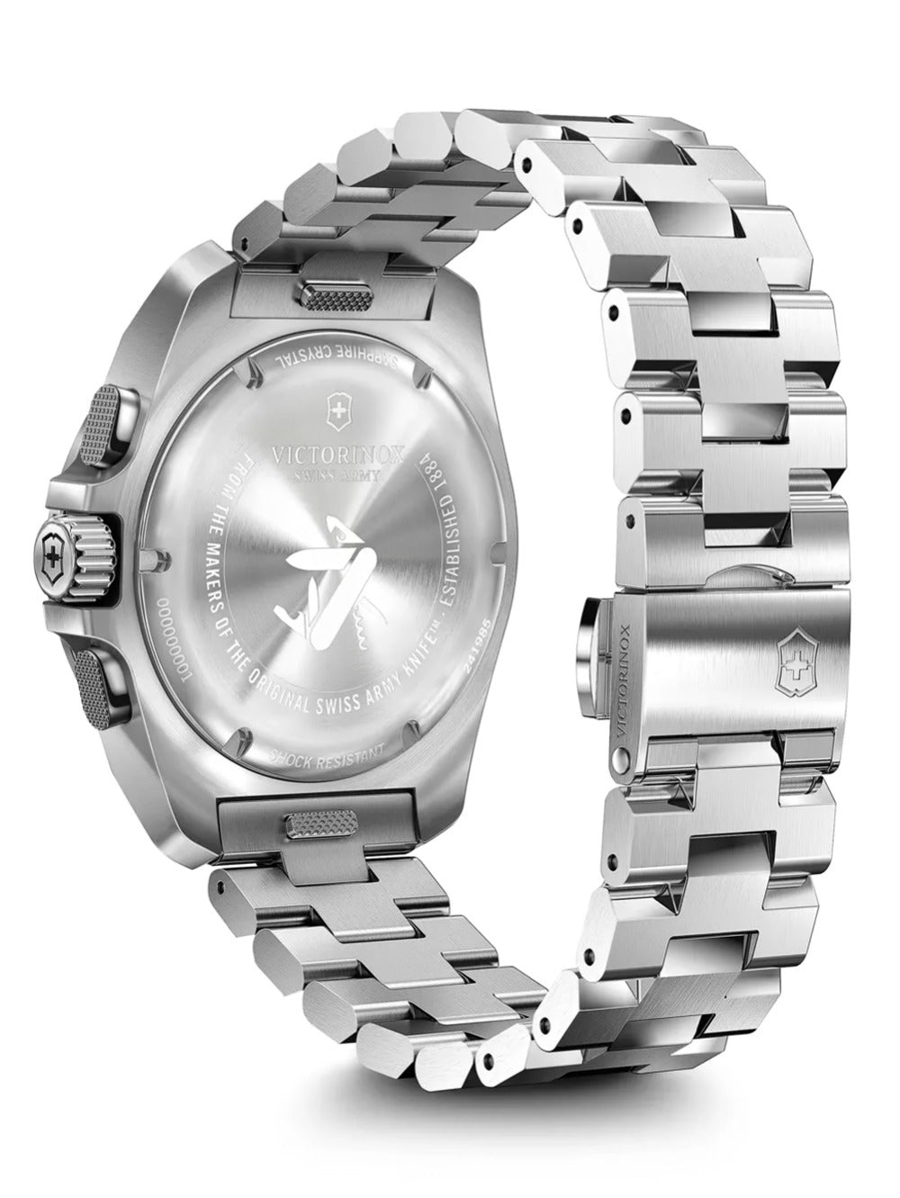 Victorinox 241985 vyriškas laikrodis I.N.O.X Chronograph 43mm 20ATM