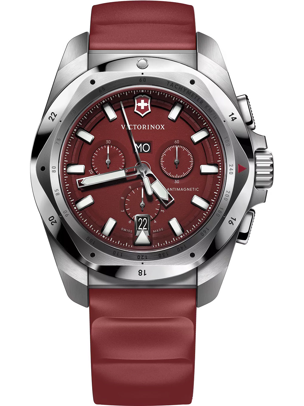 Victorinox 241986 vyriškas laikrodis I.N.O.X Chronograph 43mm 20ATM