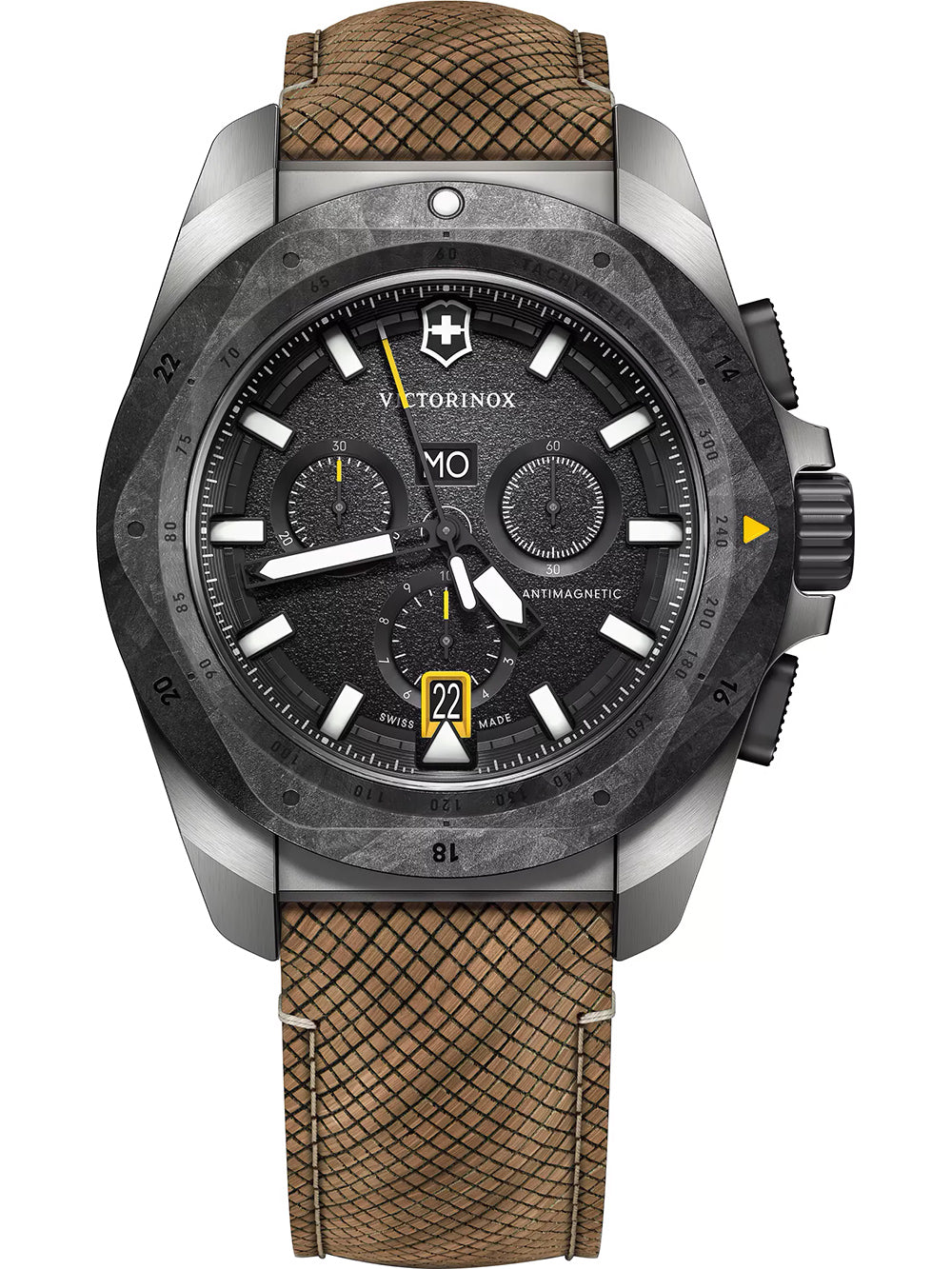 Victorinox 241988.1 vyriškas laikrodis I.N.O.X Titanium Chronograph 43mm 20ATM