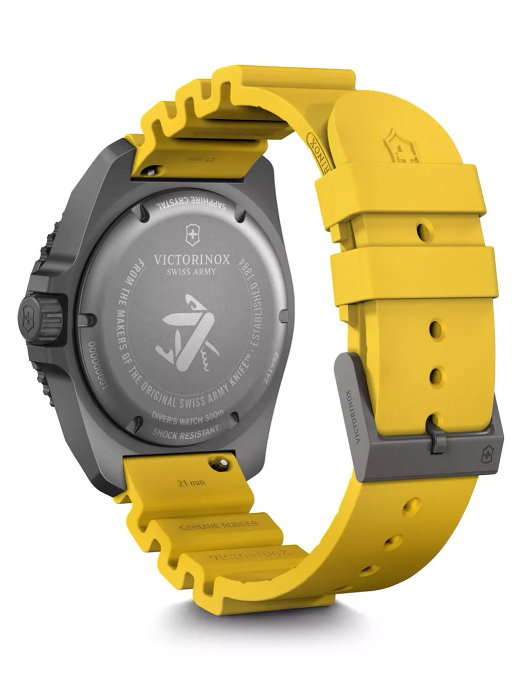 Victorinox 241992 vyriškas laikrodis Dive Pro Quartz Titanium 43mm 30ATM