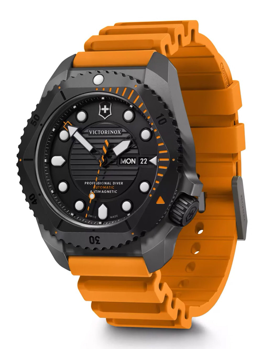 Victorinox 241996 vyriškas laikrodis Dive Pro Automatic Titanium 43mm 30ATM