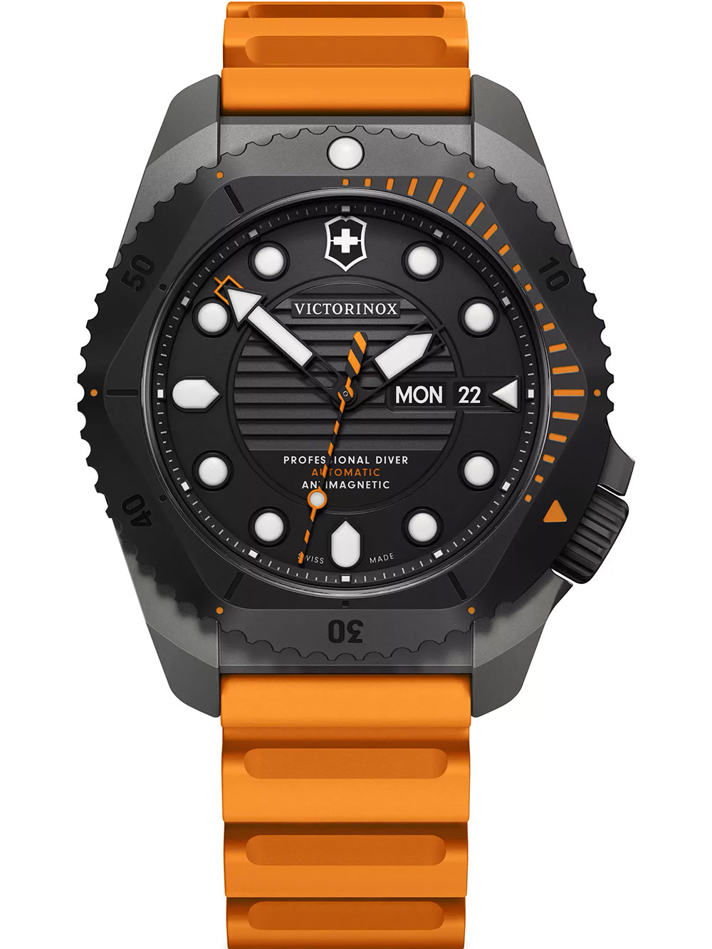 Victorinox 241996 vyriškas laikrodis Dive Pro Automatic Titanium 43mm 30ATM