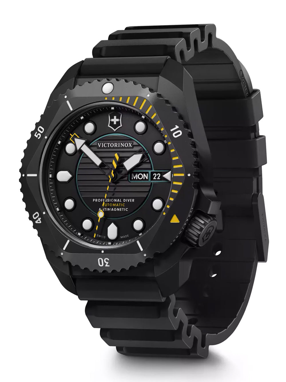 Victorinox 241997 vyriškas laikrodis Dive Pro Automatic Titanium 43mm 30ATM