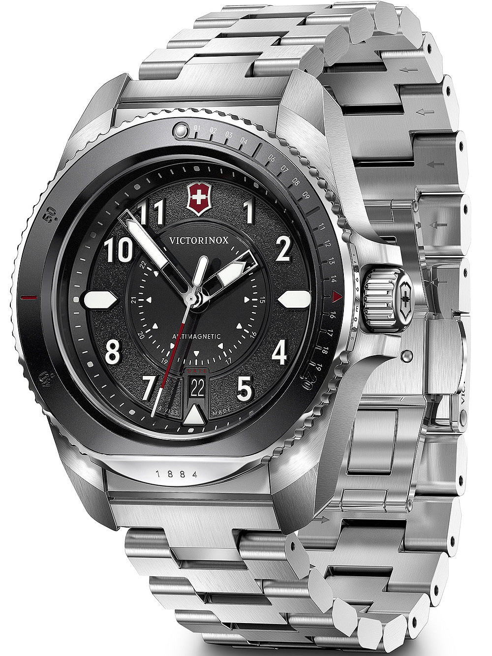 Victorinox 242009 Journey 1884 vyriškas laikrodis 43mm 20ATM