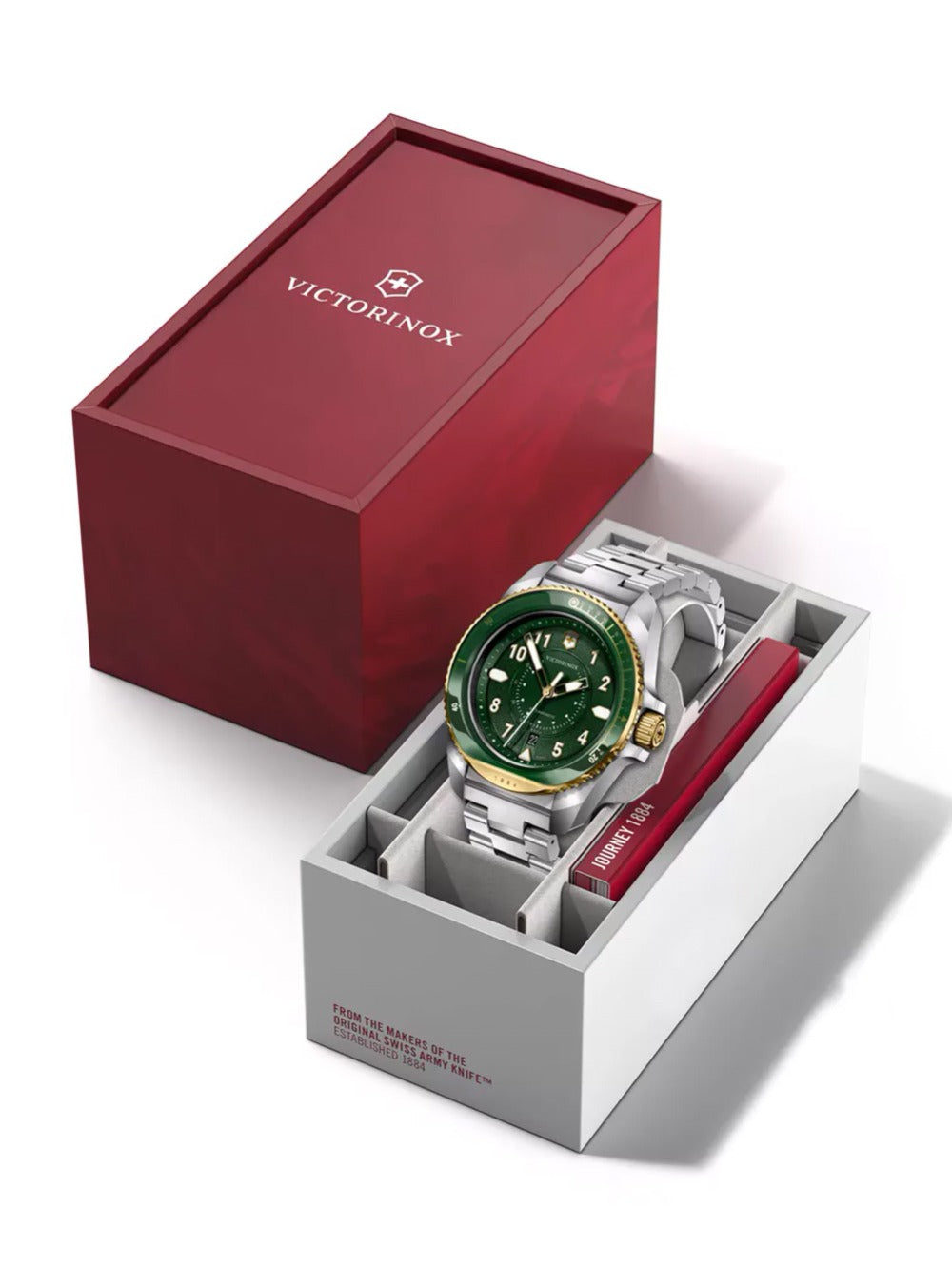 Victorinox 242012 vyriškas laikrodis Journey 1884 Quartz 43mm 20ATM