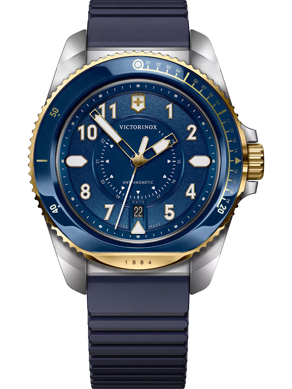 Victorinox 242013 vyriškas laikrodis Journey 1884 Quartz 43mm 20ATM