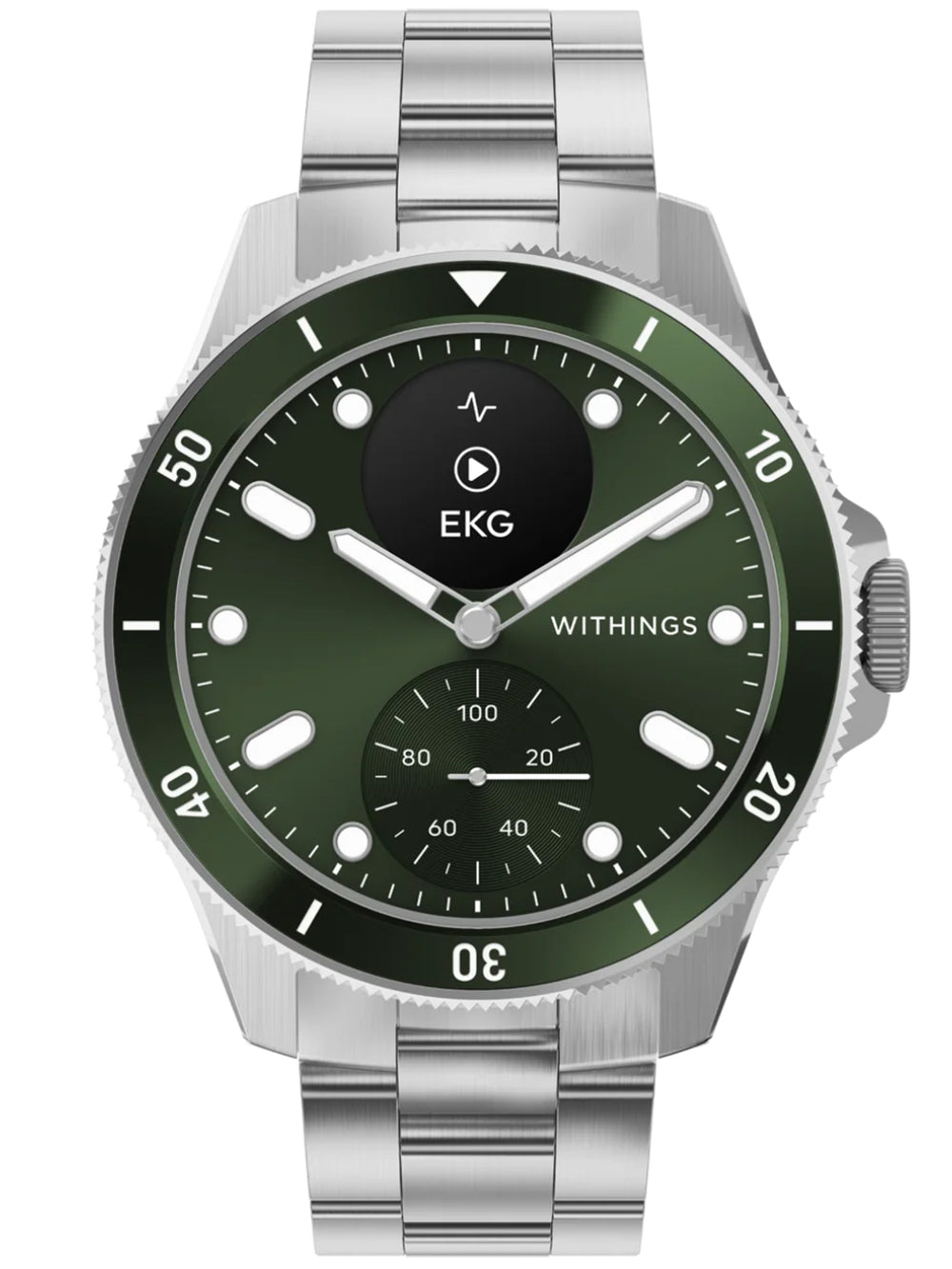 Withings HWA10-model 8-All-Int Scanlaikrodis Nova Green 43mm 10ATM