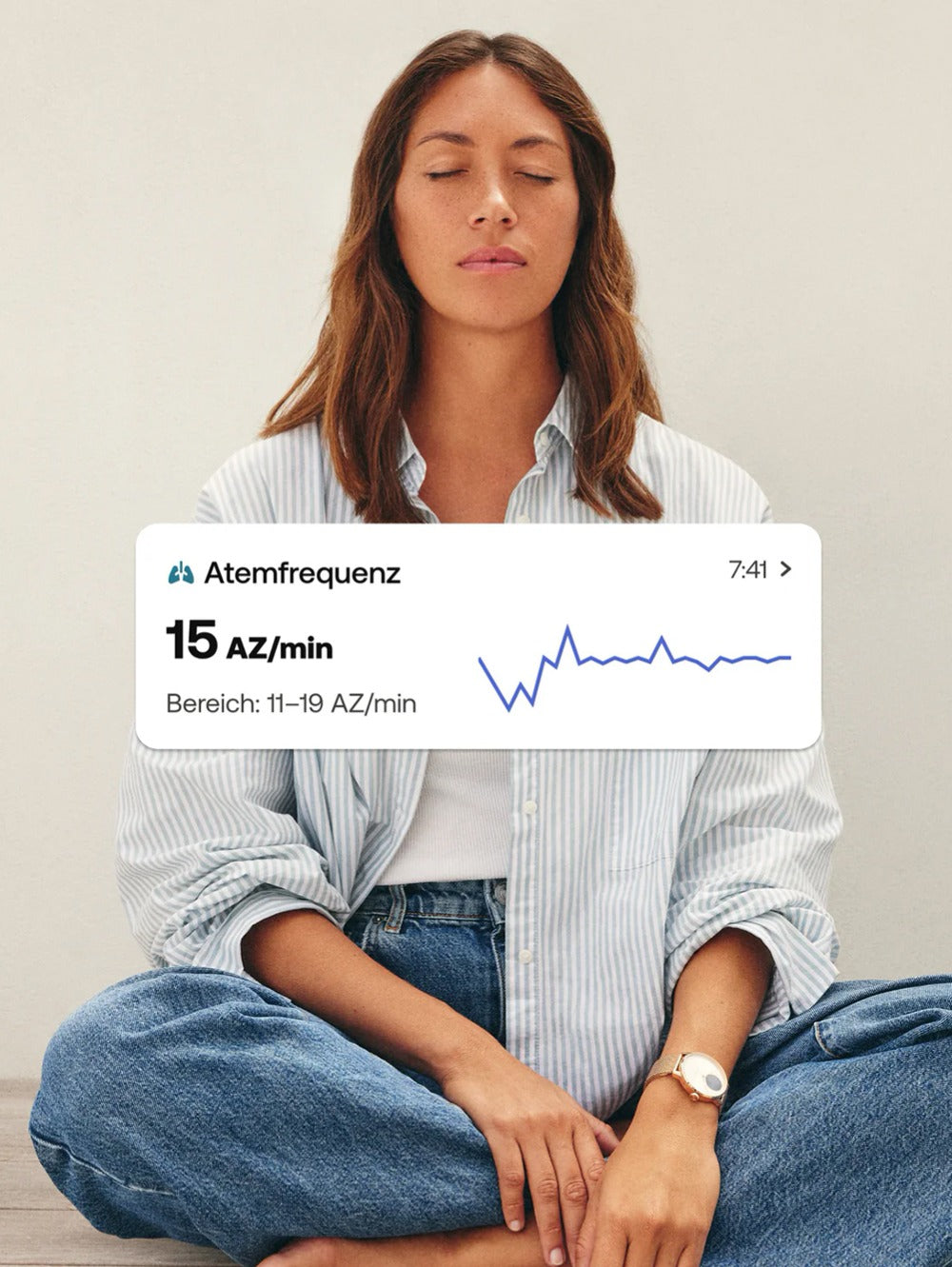 Withings HWA11-model 1-All-Int Scanlaikrodis Light Sand 37 mm 5ATM