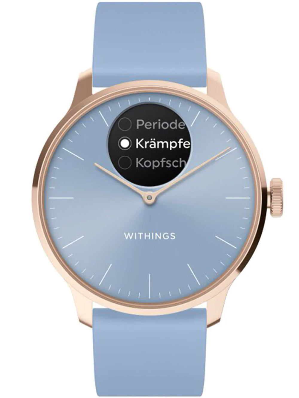 Withings HWA11-model 2-All-Int Scanlaikrodis Light Blue 37 mm 5ATM