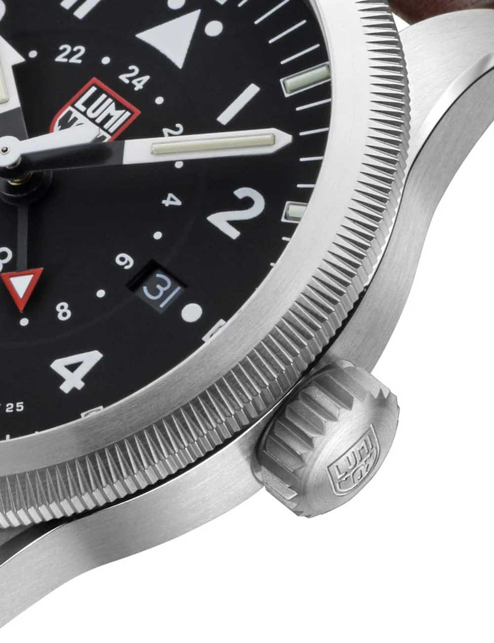 Luminox XA.9521 vyriškas laikrodis P-38 Air Pilot GMT 42mm 100M