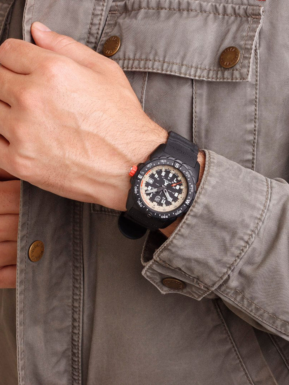 Luminox XB.3731 vyriškas laikrodis Bear Grylls Mountain 43mm 20ATM