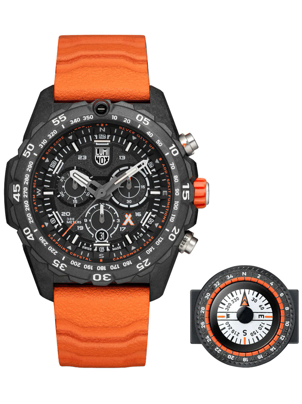 Luminox XB.3749 vyriškas laikrodis Bear Grylls Survival Chronograph 45mm 30ATM