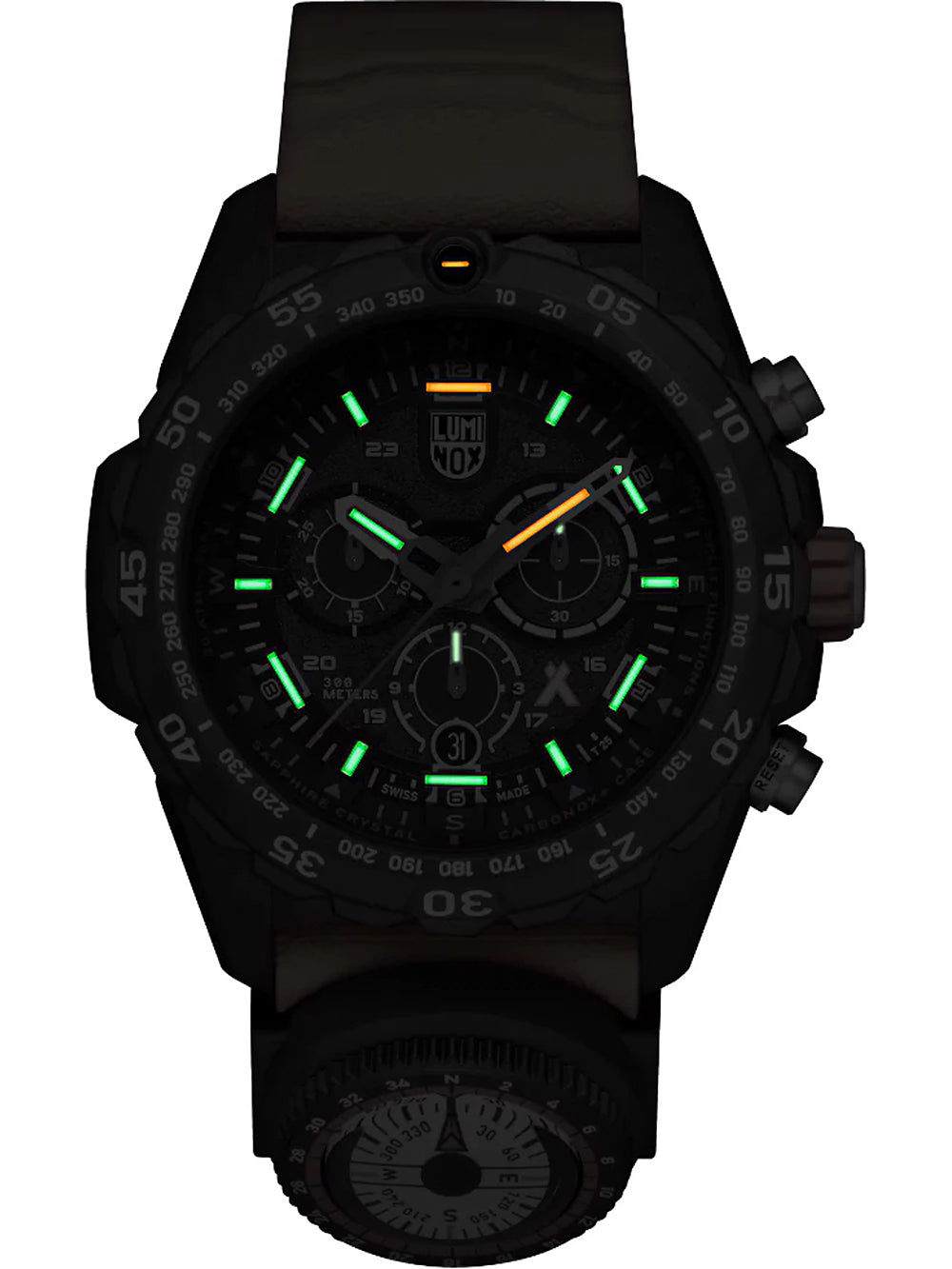 Luminox XB.3749 vyriškas laikrodis Bear Grylls Survival Chronograph 45mm 30ATM