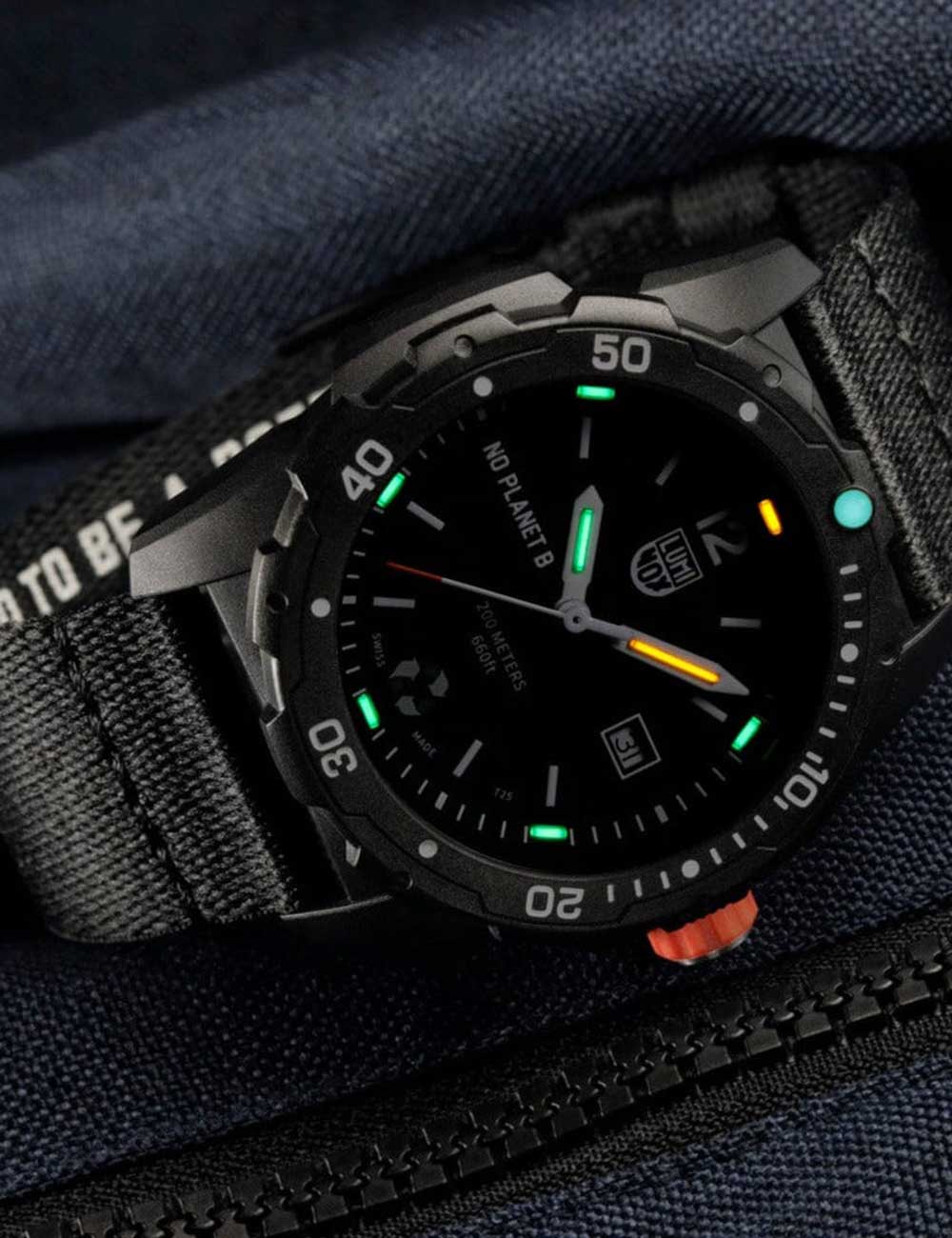 Luminox XB.3722.ECO vyriškas laikrodis Bear Grylls Survival Eco No Planet B 42mm 20ATM