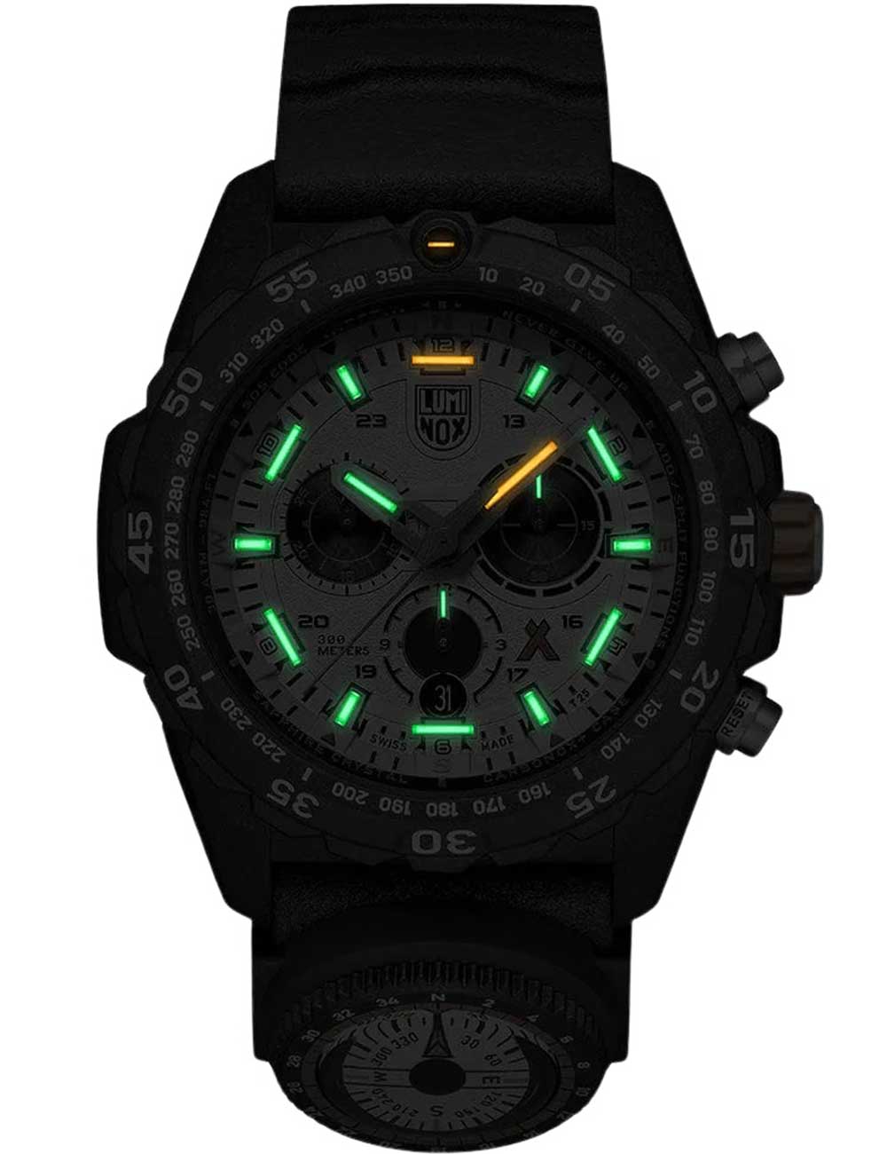 Luminox XB.3748 vyriškas laikrodis Bear Grylls Survival Master Chronograh 45mm 30ATM