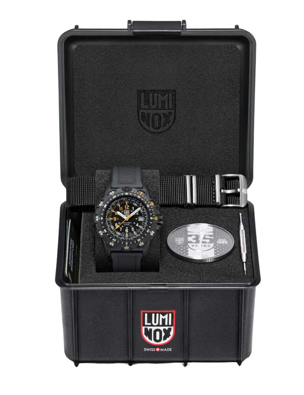 Luminox XL.8825.H.SET vyriškas laikrodis RECON Point Man Set 45mm 20ATM