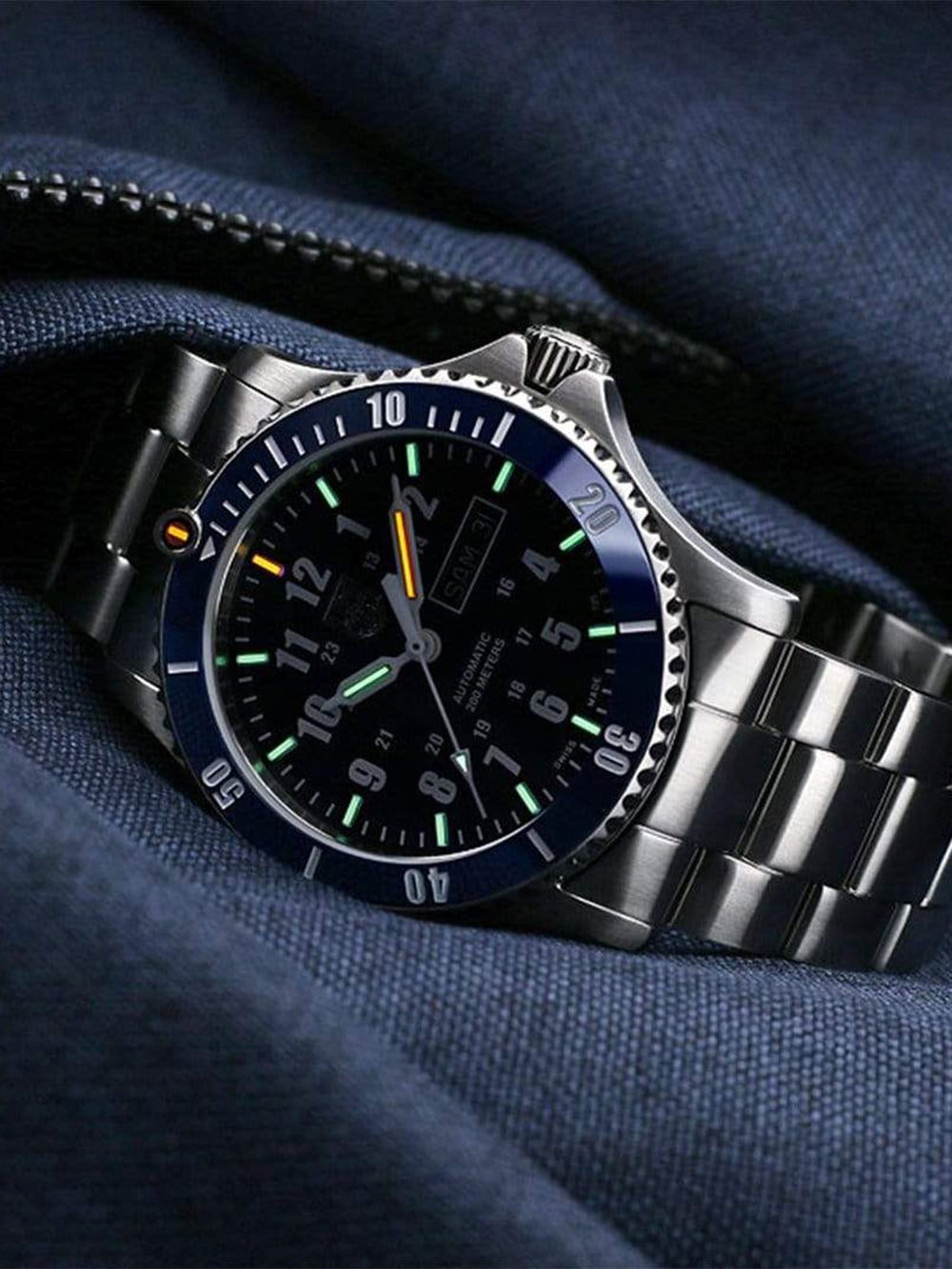 Luminox XS.0924 vyriškas laikrodis Automatic Sport Timer 42mm 20ATM