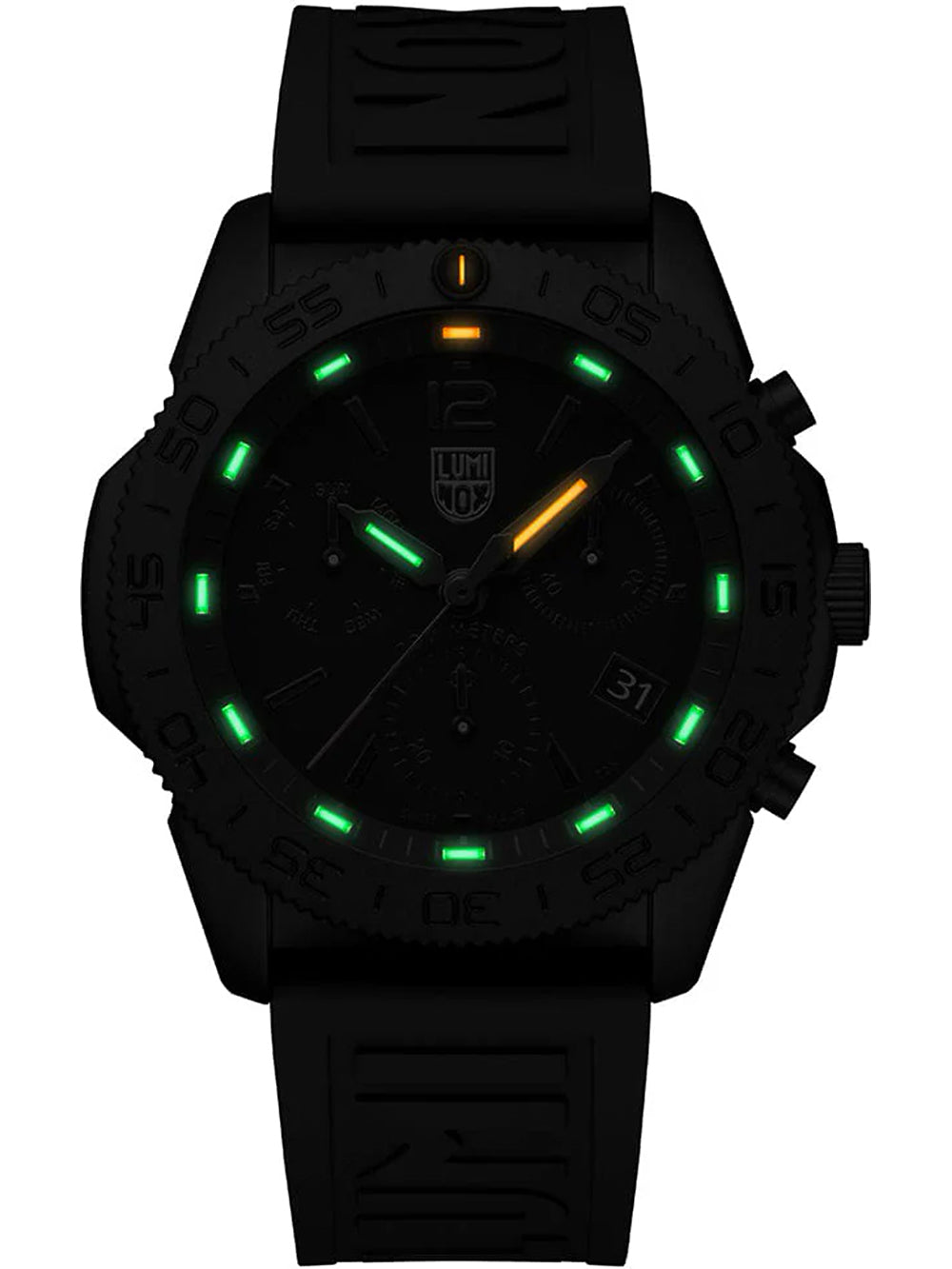 Luminox XS.3141.BO.1 vyriškas laikrodis Pacific Diver Chronograph 44mm 20ATM