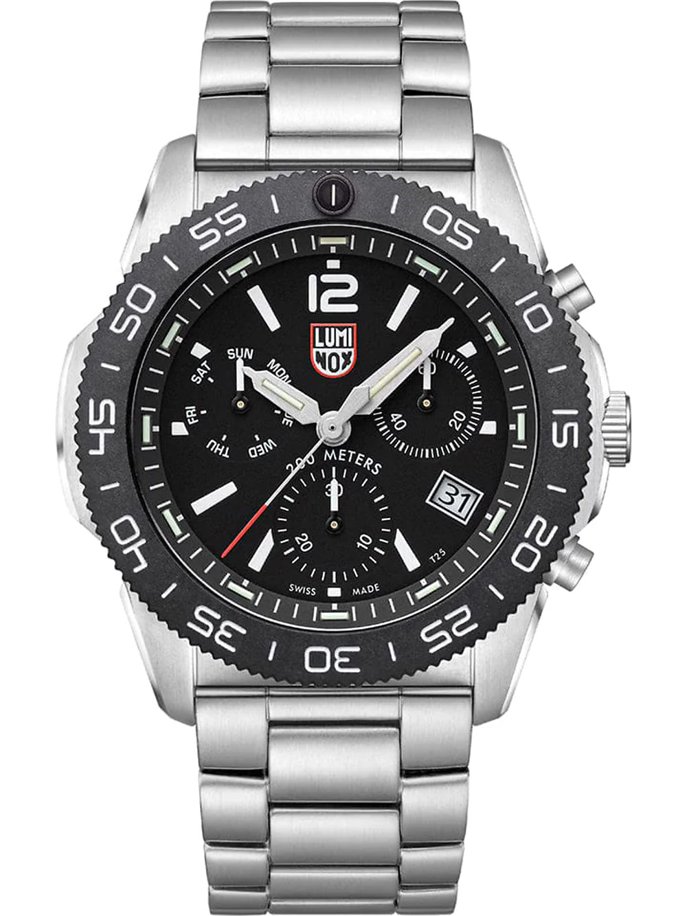 Luminox XS.3142 vyriškas laikrodis Pacific Diver Chronograph 44mm 20ATM