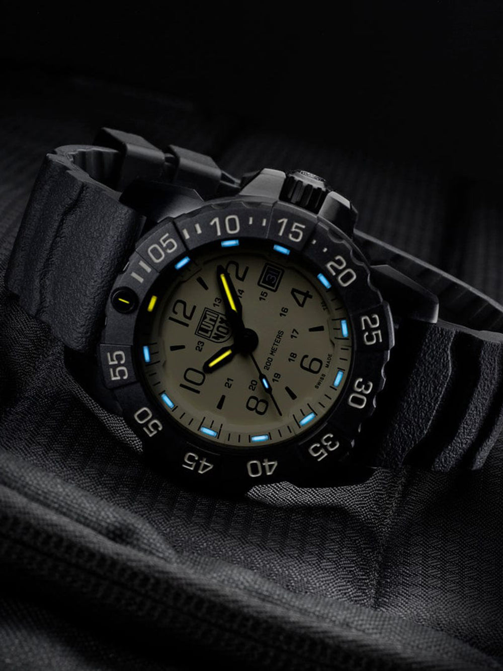 Luminox XS.3251.CB.NSF.SET vyriškas laikrodis Navy Seal Foundation Set 45mm 20ATM