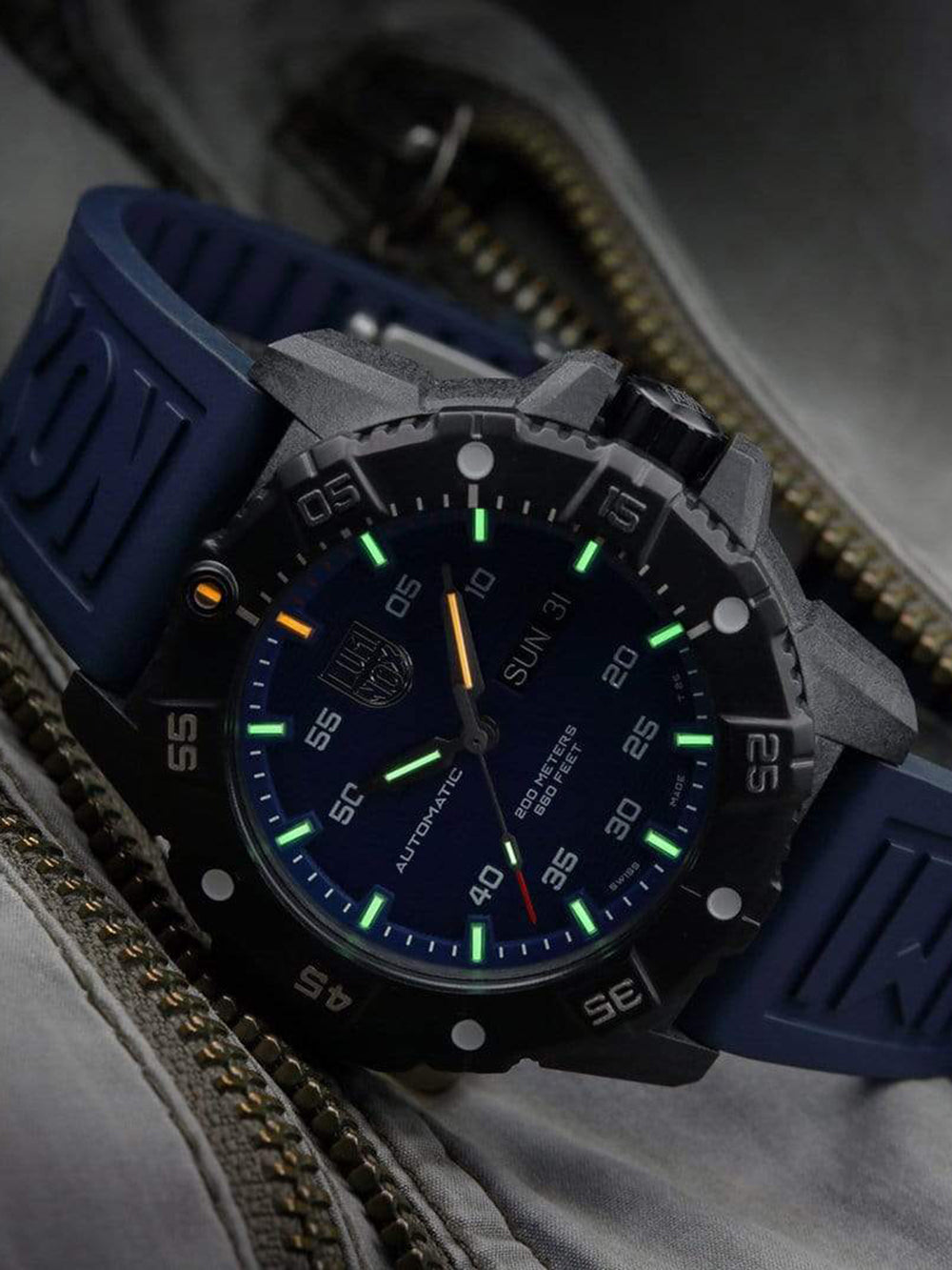 Luminox XS.3863 vyriškas laikrodis Master Carbon Seal Automatic 45mm 20ATM