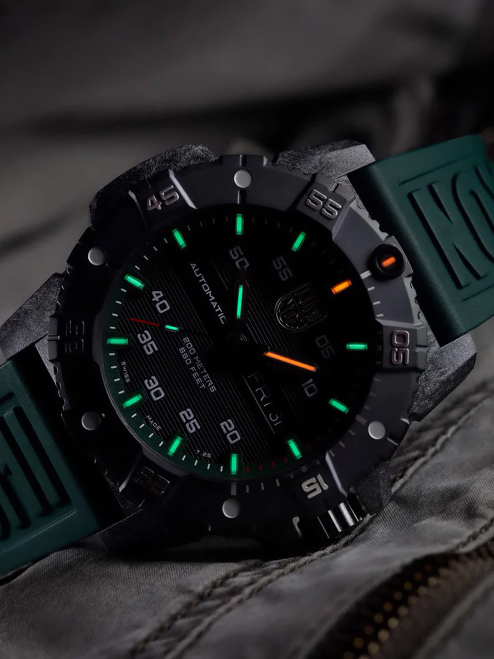 Luminox XS.3877 vyriškas laikrodis Master Carbon Seal Automatic 45mm 20ATM