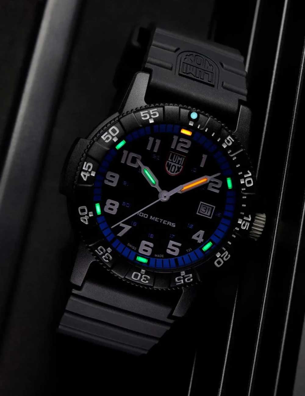 Luminox XS.0324 vyriškas laikrodis Leatherback Sea Turtle Giant 44mm 100M