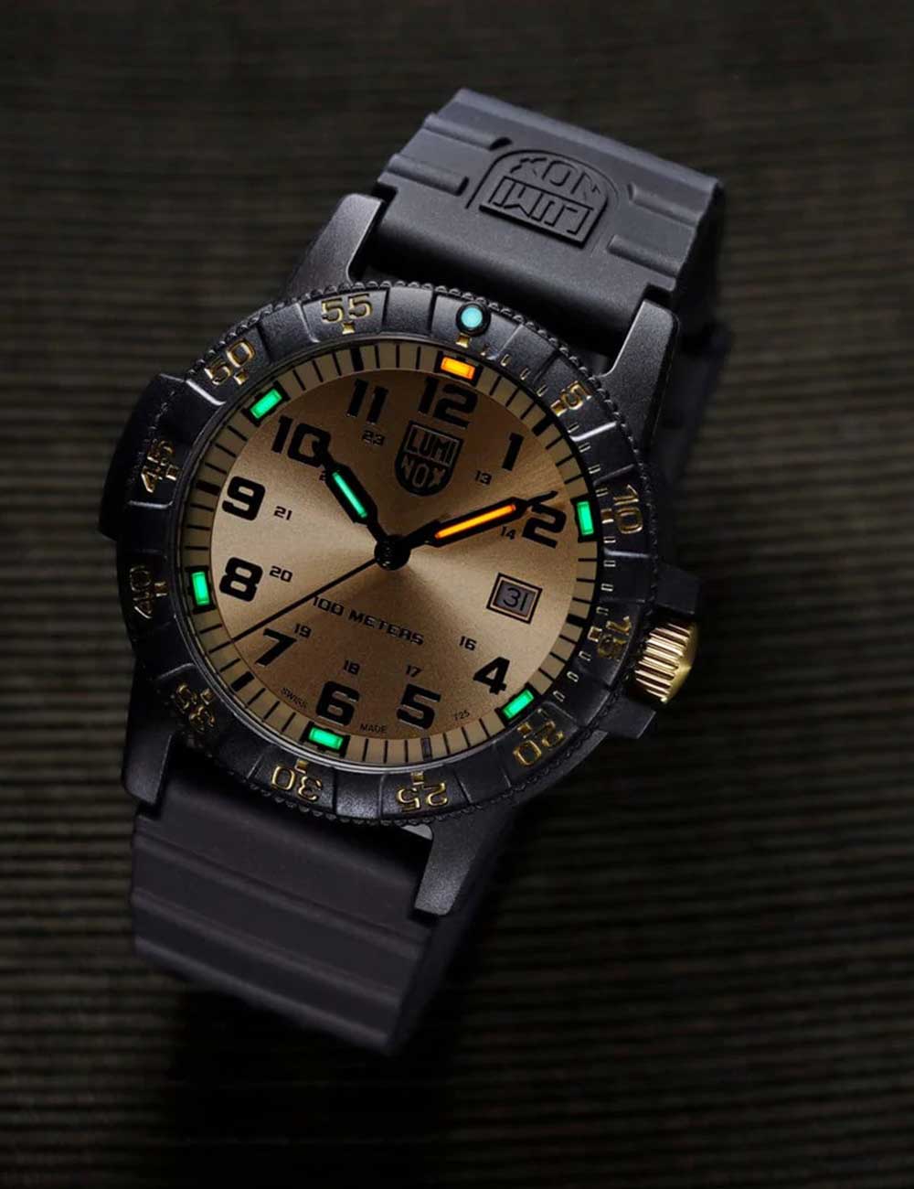 Luminox XS.0325.GP vyriškas laikrodis Leatherback Sea Turtle Giant 44mm 100M