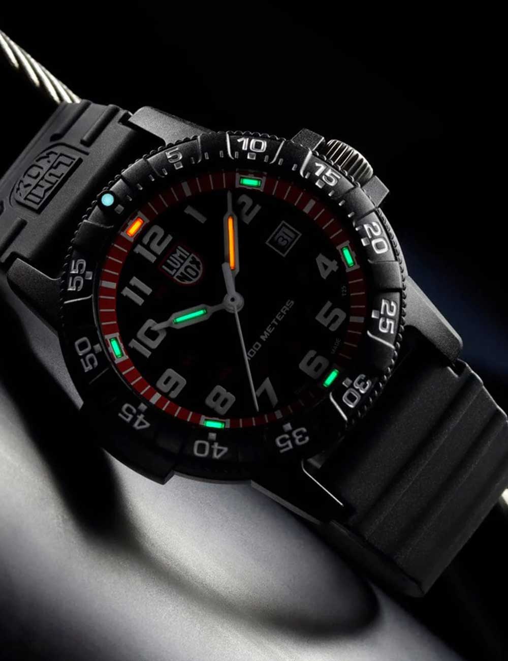 Luminox XS.0335 vyriškas laikrodis Leatherback Sea Turtle Giant 44mm 100M