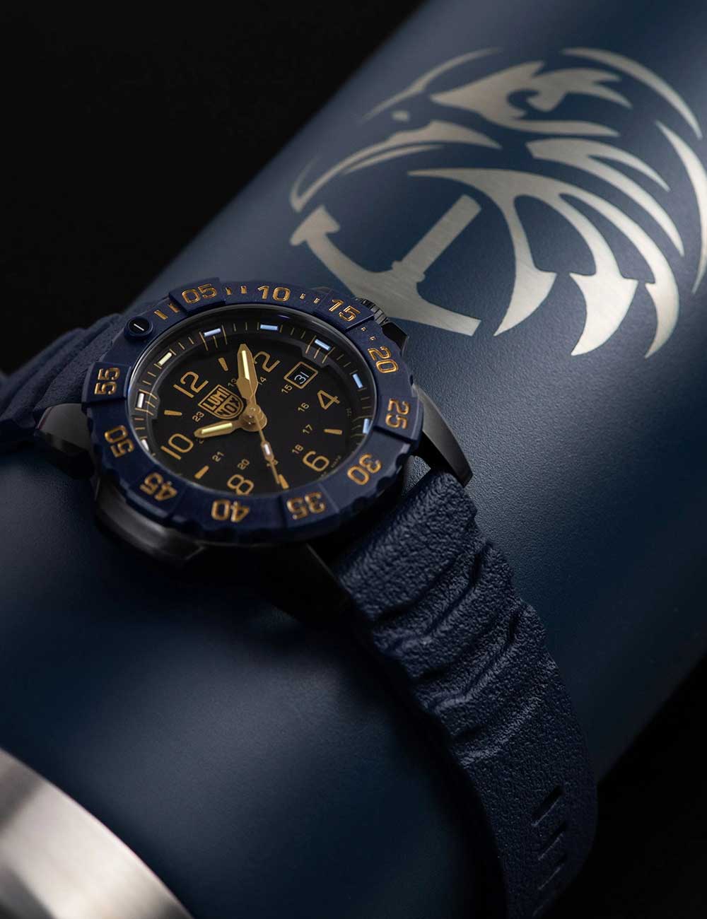 Luminox XS.3255.CB.NSF vyriškas laikrodis Navy Seal Back to the Blue 45mm 20ATM