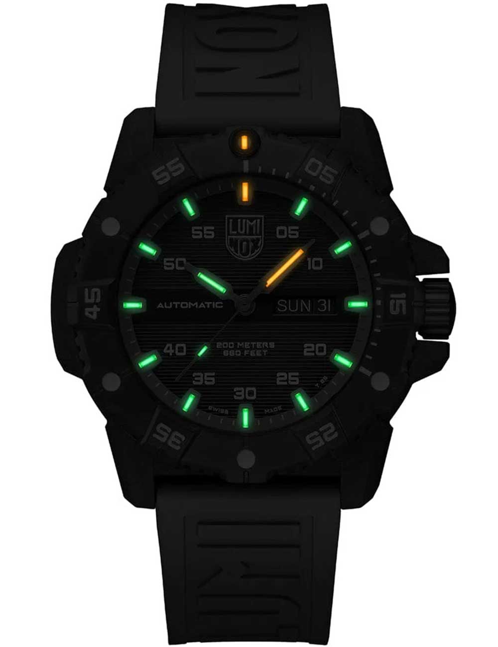 Luminox XS.3862 vyriškas laikrodis Master Carbon Seal Automatic 45mm 20ATM