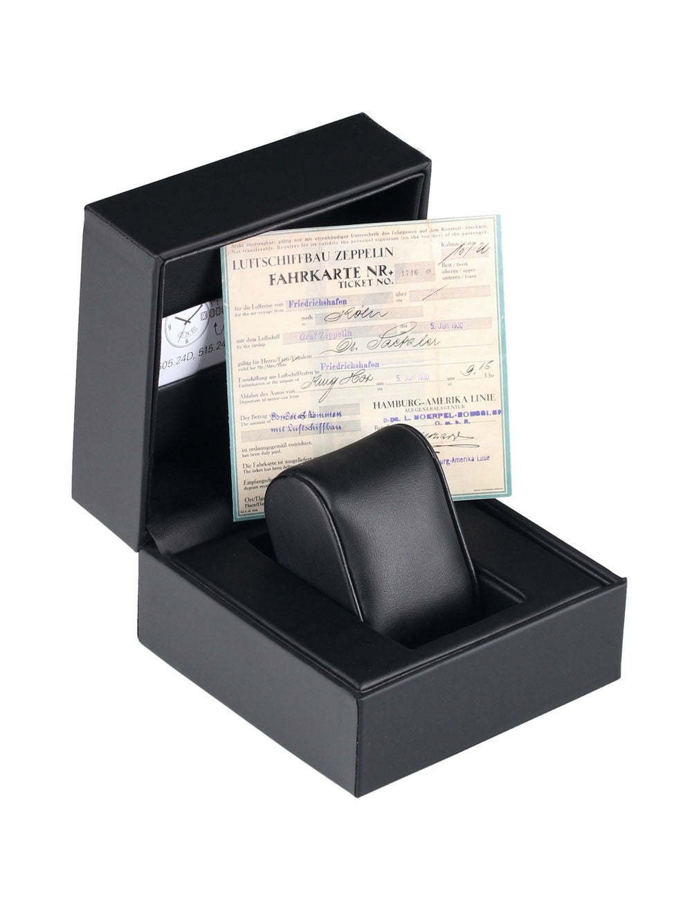 Zeppelin 8366-4 Flatline Automatic vyriškas laikrodis 40mm 5ATM